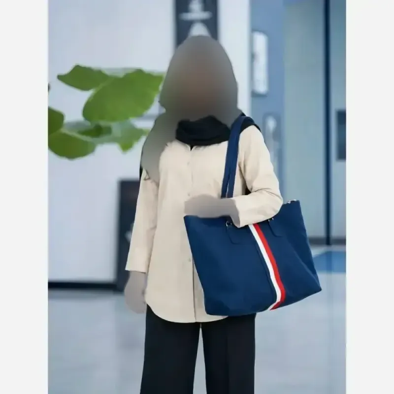 کیف زنانه ترند رنگبندی متنوع سایز 27 در 40