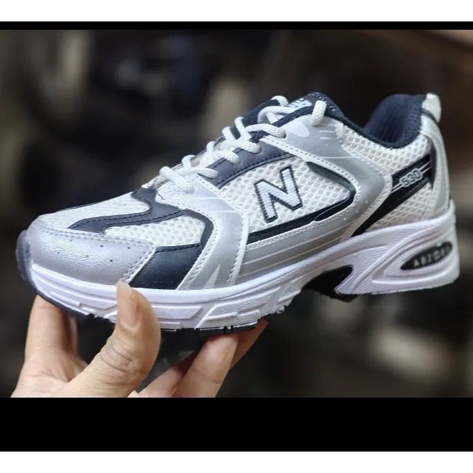 کفش اسپرت پسرانه نیوبالانس 530 سفید آبی سایز 31 تا 35