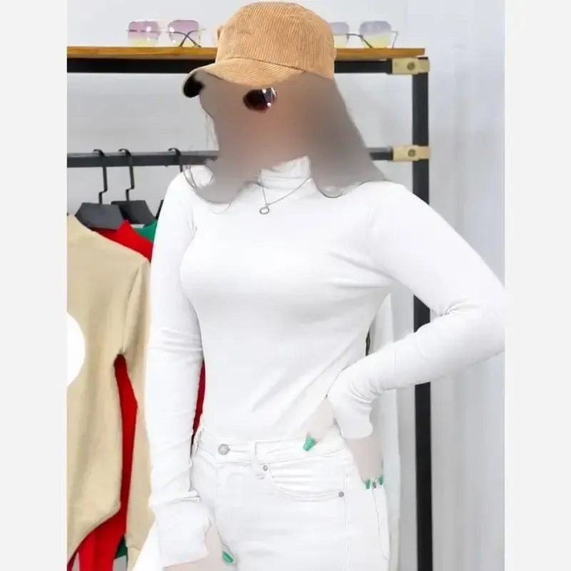 بادی یقه دار اسکی فینگردار کبریتی سایز 36 تا 48 رنگ بنفش مشکی سفید